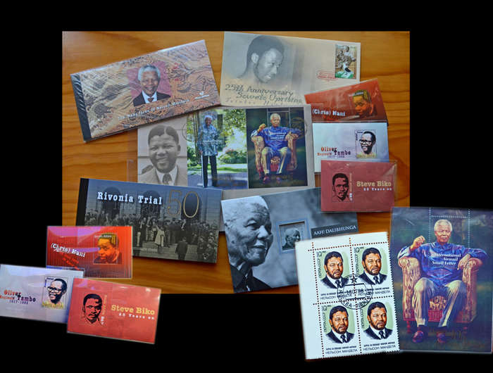Nelson Mandela Historical Memorabilia Anti-Apartheid Era Campaign 40 Items