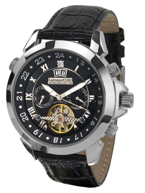 *LTD EDITION ONLY 1000 MADE*FROM R1 NO RESERVE* Calvaneo 1583 Astonia Diamond Steel Black