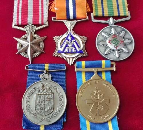 ## Stunning SAP Medal Group with Terrorism & Service & Merit Medals - Ser D.G. Bothma ##