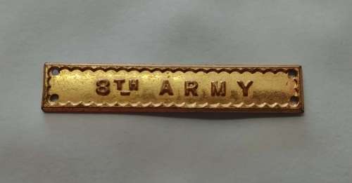 ## WWII 8th Army Bar ** Full Size ##
