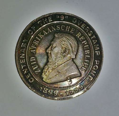 ## 1899-1999 Single "9" Commemorative Silver Medallion ##