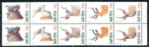 RSA  - 1998  -   Endangered Fauna BOOKLET PANE    - FINE  MINT