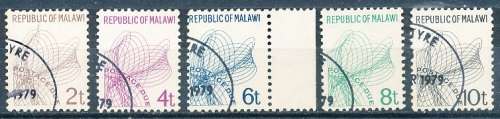 MALAWI  1971 -  POSTAGE DUES  PERF 11.5   FULL  SET   -   FINE  CTO USED