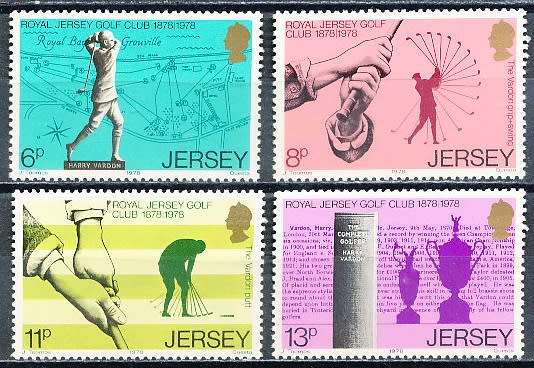 JERSEY   - 1978  Royal Jersey Golf Club  FULL SET    -  FINE MINT
