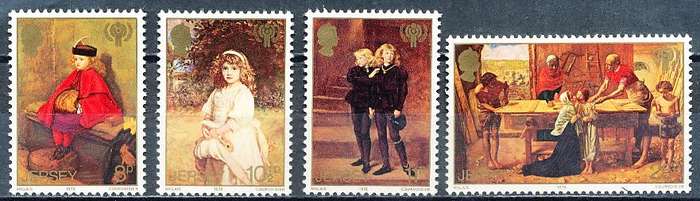 JERSEY   - 1979    International Year of the Child   FULL SET    -  FINE  MINT