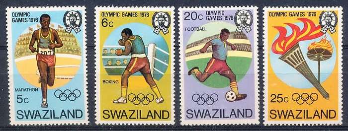 SWAZILAND   1976   -  Olympic Games - Montreal  COMPLETE SET  -  FINE   MINT