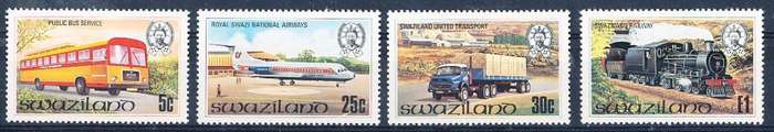 SWAZILAND   1981   -  Means of Transportation   FULL  SET  -    FINE MINT