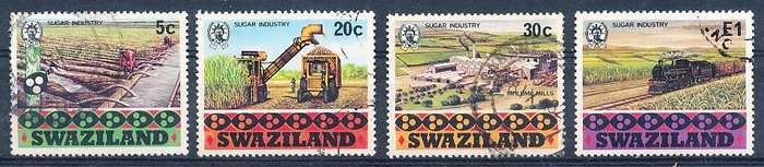 SWAZILAND   1982   -   Sugar Industry   FULL  SET  -  FINE  USED