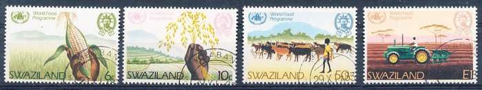 SWAZILAND   1983   - Nutrition Program  FULL  SET  -    FINE  CTO USED