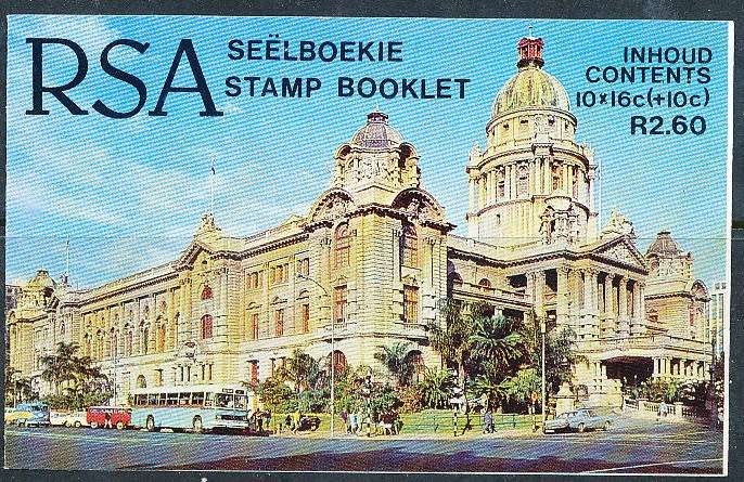 RSA   -  1987  -  Flood Disaster  COMPLETE  BOOKLET  - FINE  MINT