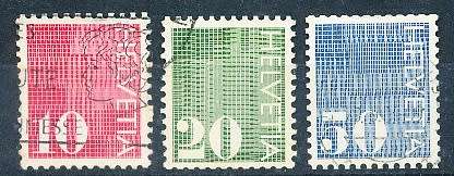 SWITZERLAND  1970 -   Definitive Issues  SET   - FINE  USED