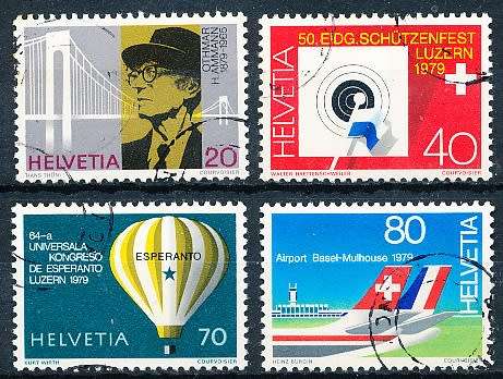 SWITZERLAND  1979 -    Events    SET   - FINE  USED