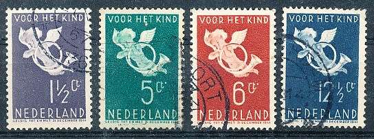 NETHERLANDS  1936  -  Child Care  FULL  SET   - FINE USED