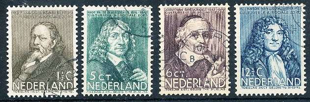 NETHERLANDS  1937  -  Charity Stamps  FULL  SET   - FINE USED