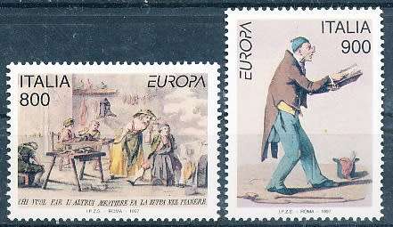 ITALY  1997   -   EUROPA Stamps -  FULL SET   -  FINE  MINT
