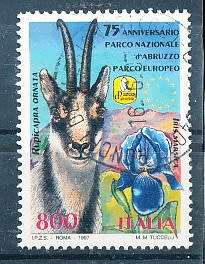 ITALY  1997   - Abruzzo National Park    SINGLE ISSUE     -  FINE  USED