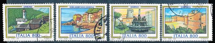 ITALY  1998   -  Tourism  FULL SET  -  FINE  USED