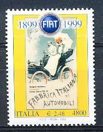 ITALY  1999   -    Foundation of the Fiat   SINGLE ISSUE    -  FINE  MINT