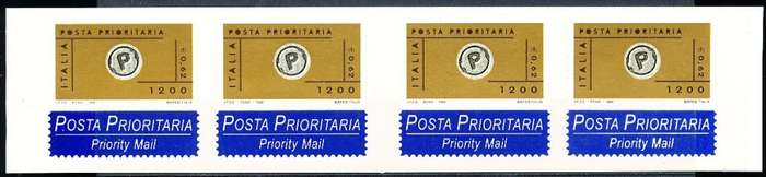 ITALY  1999   -   Priority Mail  COMPLETE  BOOKLET    -  FINE  MINT