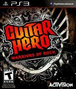 PS3 GUITAR HERO WARRIORS OF ROCK / BID TO WIN / FREE SHIPPING
