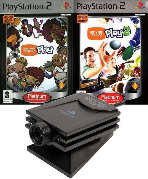 PS2 EYETOY PLAY GAMES WITH CAMERA BUNDLE / BID TO WIN / FREE SHIPPING