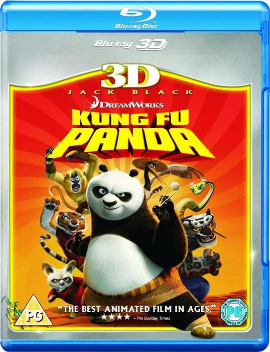Dreamworks Kung Fu Panda (Blu-Ray 3D) / As New