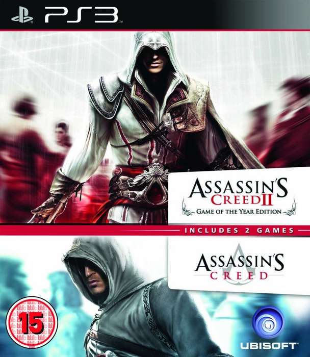 PS3 Assassins Creed II Game Of The Year Edition & Assassins Creed Double Pack