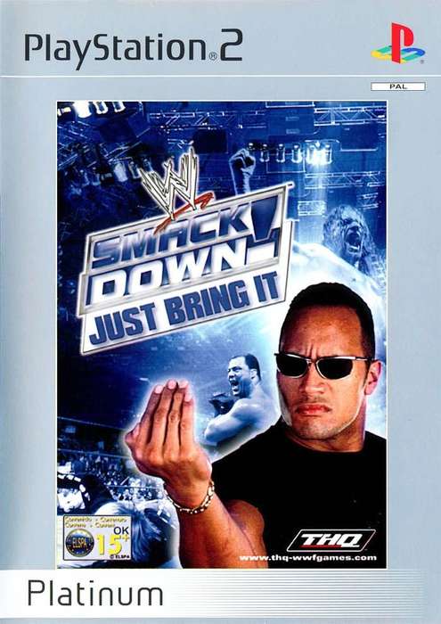 PS2 WWE Smackdown Just Bring It