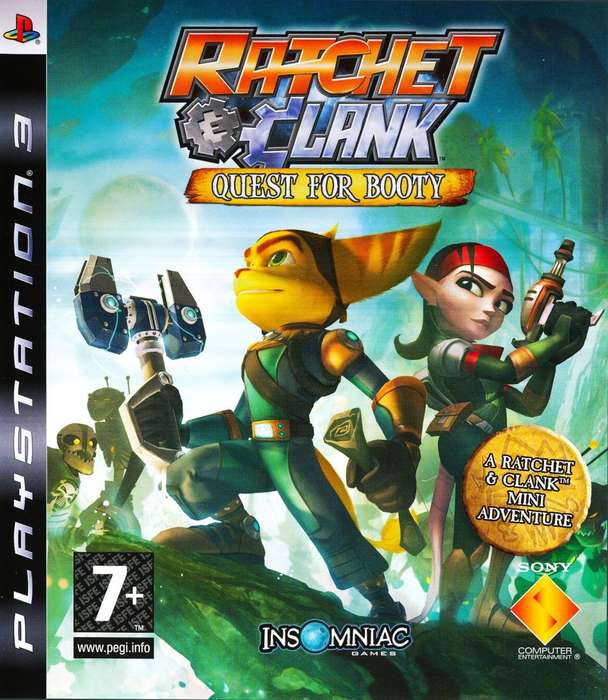 PS3 Ratchet & Clank Quest For Booty / As New