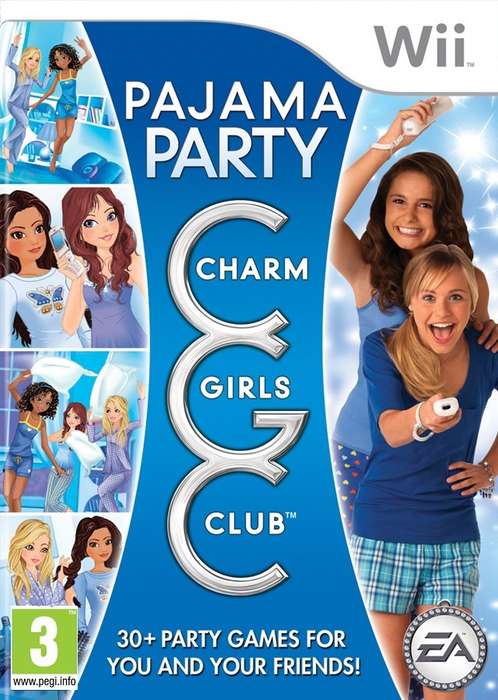 Wii Charm Girls Club Pajama Party