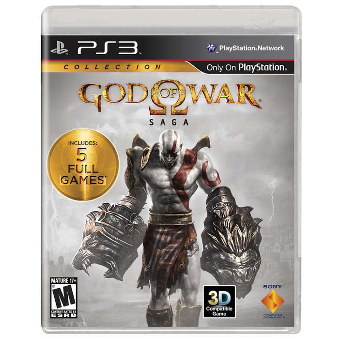 PS3 GOD OF WAR SAGA COLLECTION / BID TO WIN