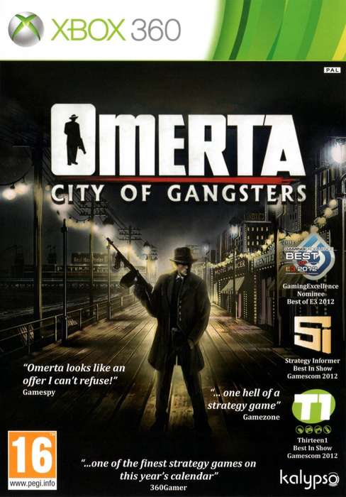 Xbox 360 Omerta City Of Gangsters / Brand New (Sealed)