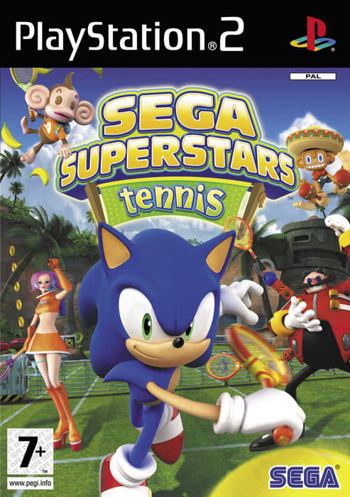 PS2 Sega Superstars Tennis
