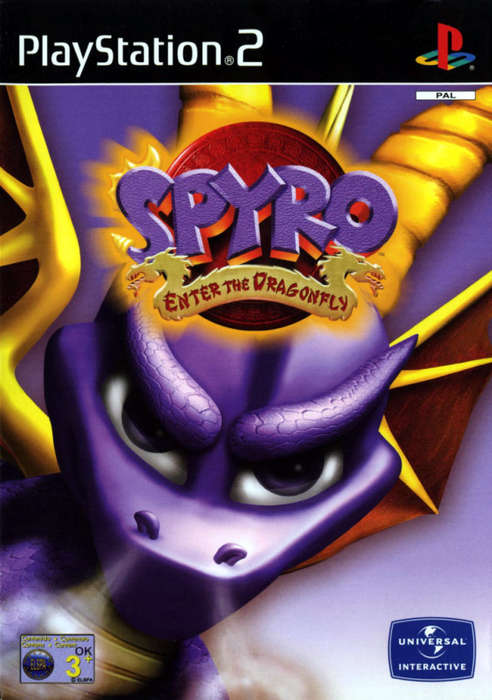 PS2 Spyro Enter The Dragonfly