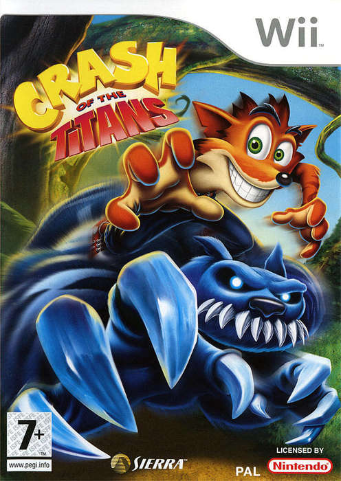 Wii Crash Of The Titans