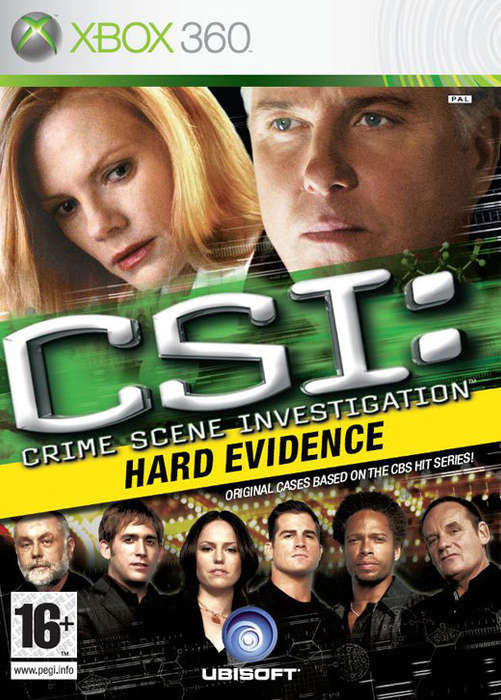 Xbox 360 CSI Crime Scene Investigation Hard Evidence / Original Product