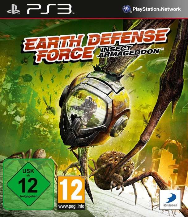 PS3 EARTH DEFENSE FORCE INSECT ARMAGEDDON / AS NEW / BID TO WIN