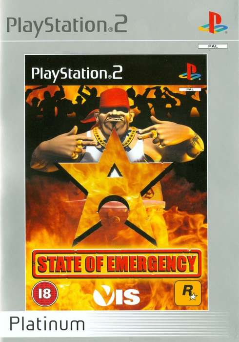 PS2 State Of Emergency Platinum