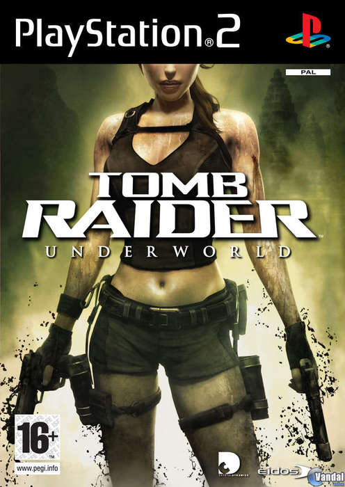 PS2 Tomb Raider Underworld