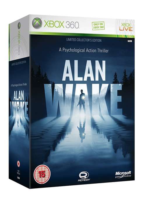 Alan Wake Limited Collectors Edition Xbox 360
