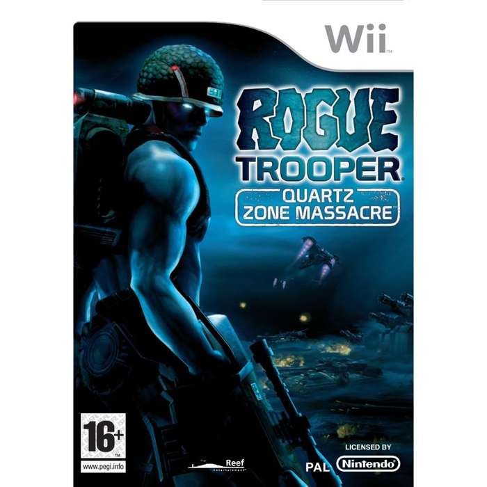 WII ROGUE TROOPER QUARTZ ZONE MASSACRE