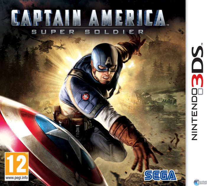 Nintendo 3DS Captain America Super Soldier