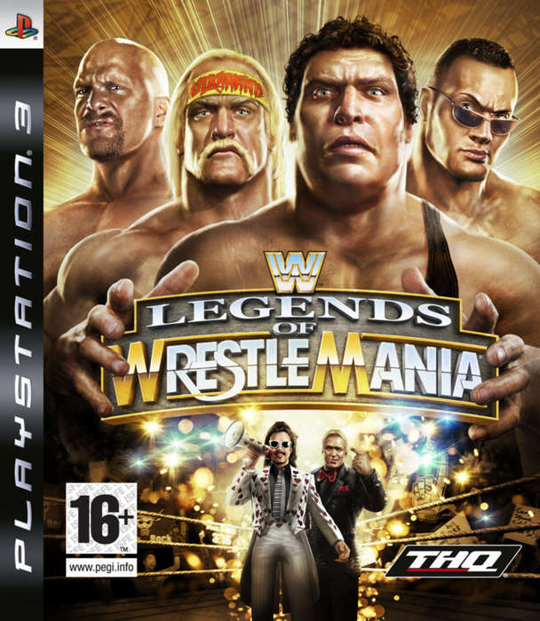 PS3 WWE Legends Of Wrestlemania / As New