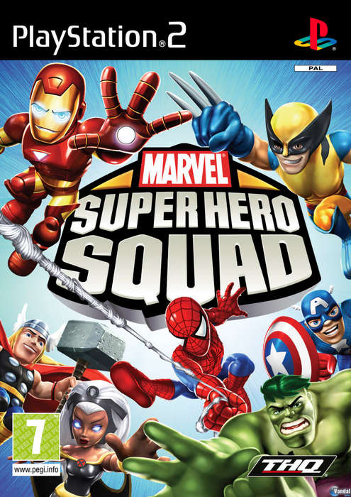 PS2 Marvel Super Hero Squad