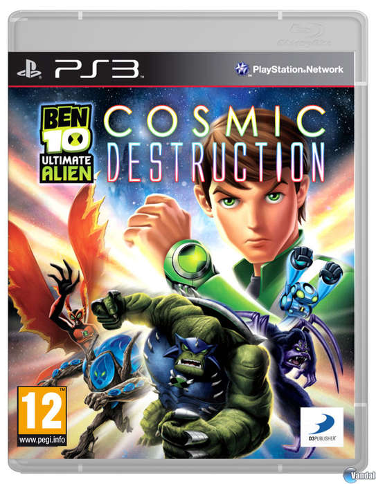 PS3 Ben 10 Ultimate Alien Cosmic Destruction