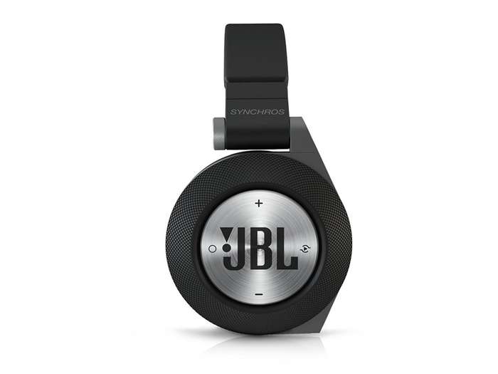 JBL Synchros E50BT Around-Ear Wireless Headphones Black