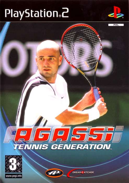 PS2 Agassi Tennis Generation