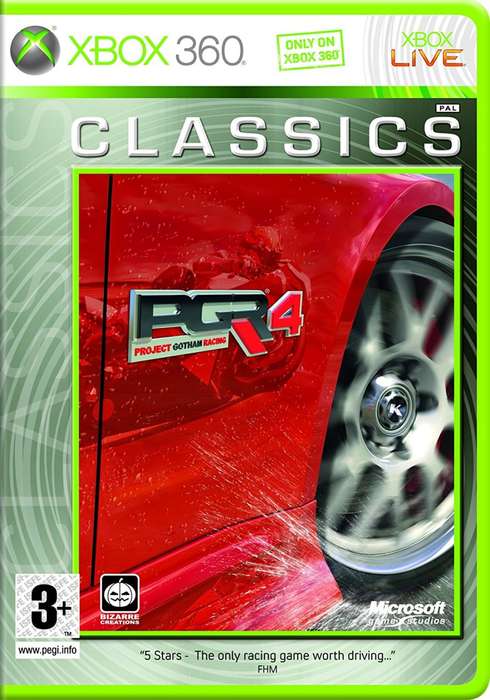 Xbox 360 PGR Project Gotham Racing 4 Classics / Original Product