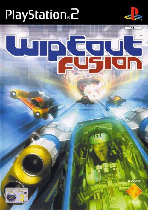 PS2 Wipeout Fusion / As New