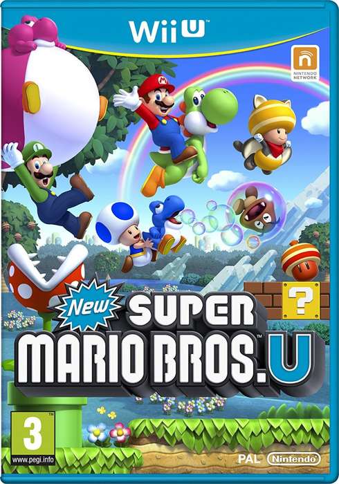 WiiU New Super Mario Bros U